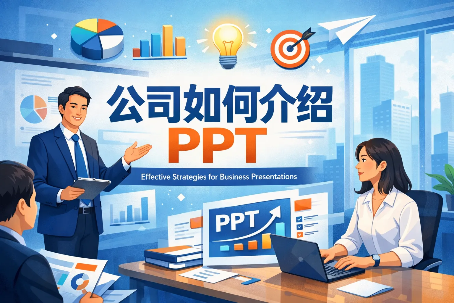 公司如何介绍ppt