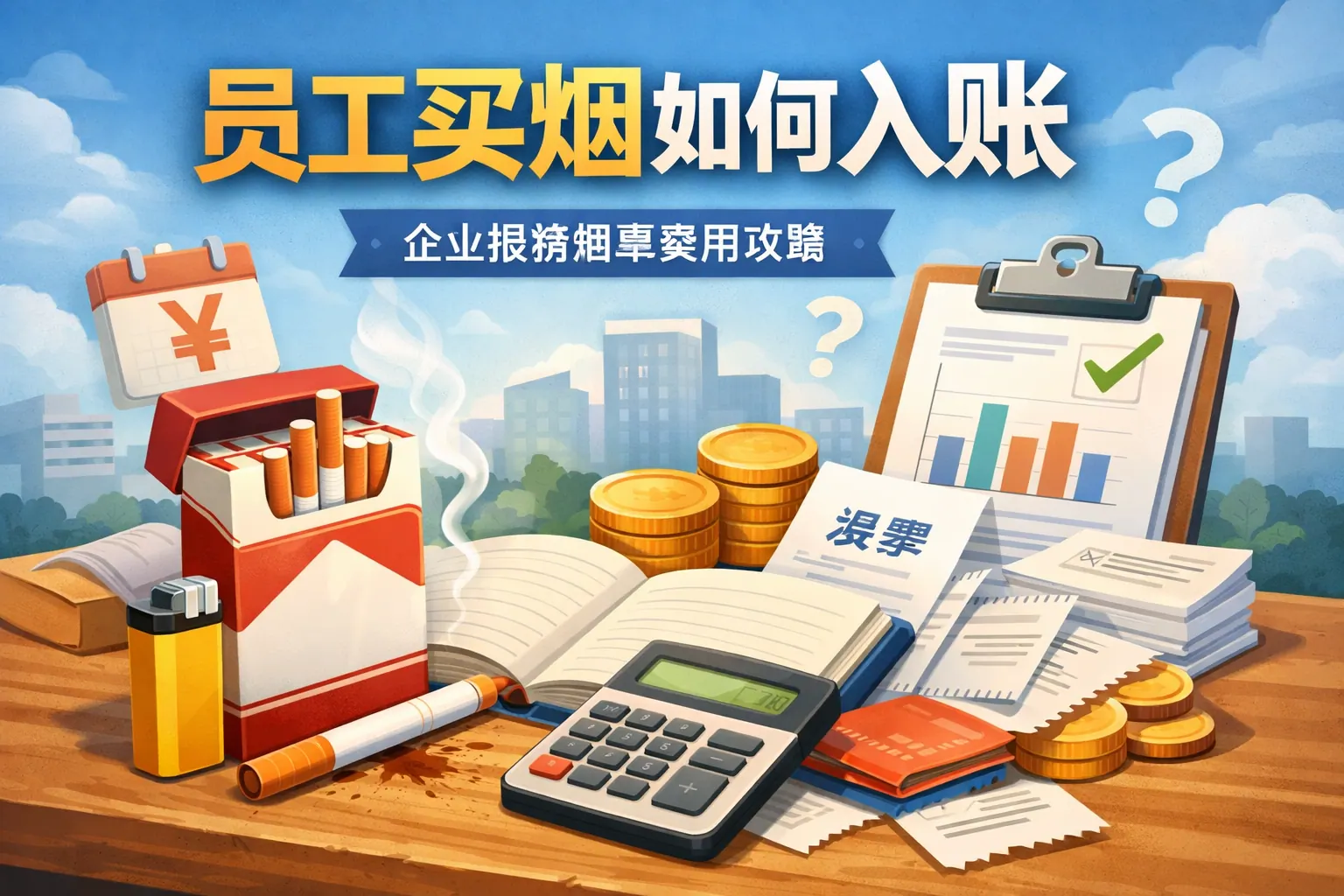 员工买烟如何入账