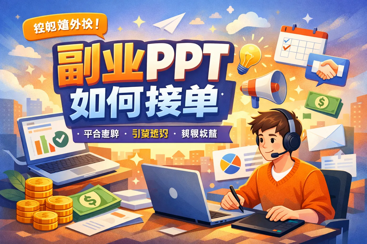 副业ppt如何接单
