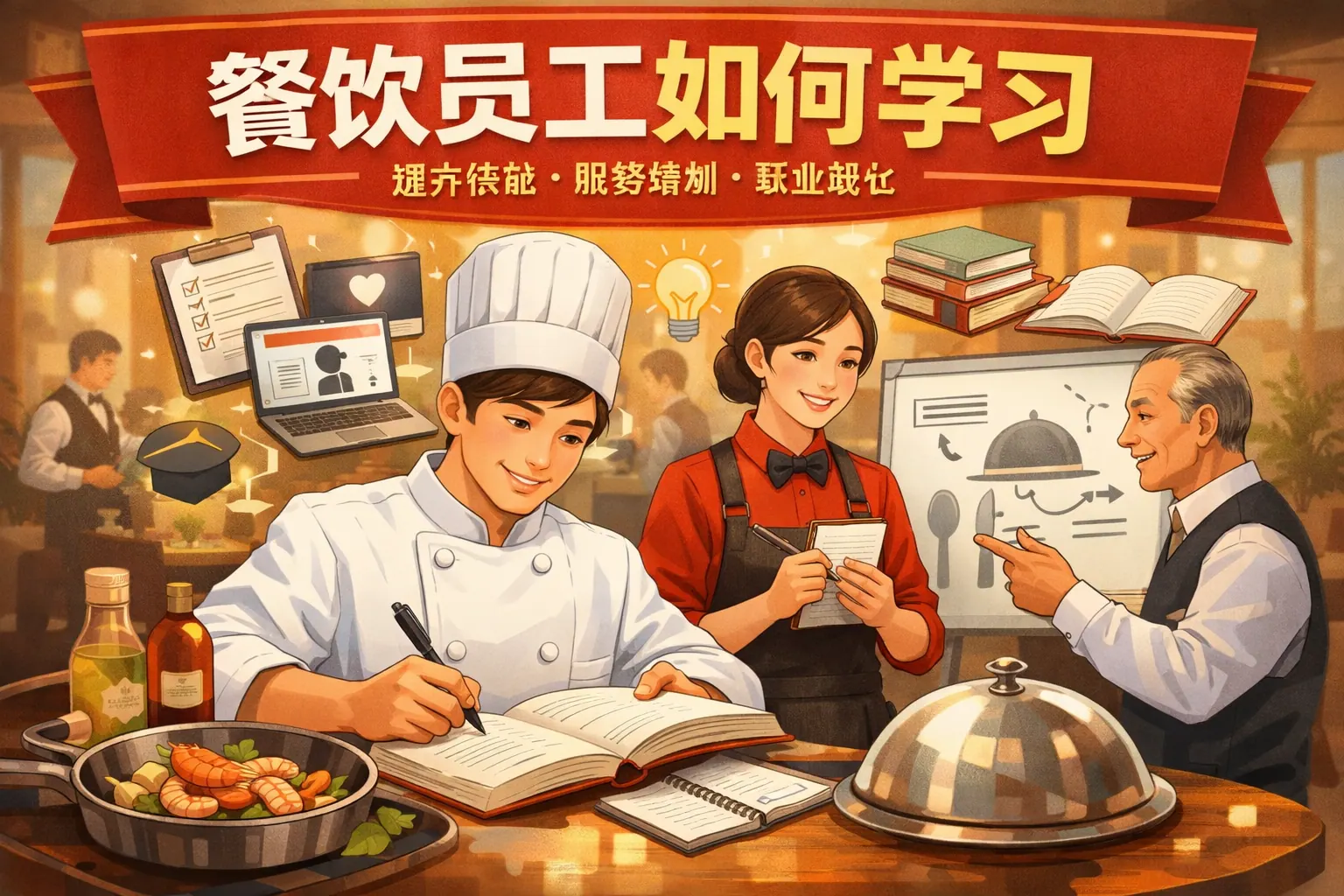 餐饮员工如何学习