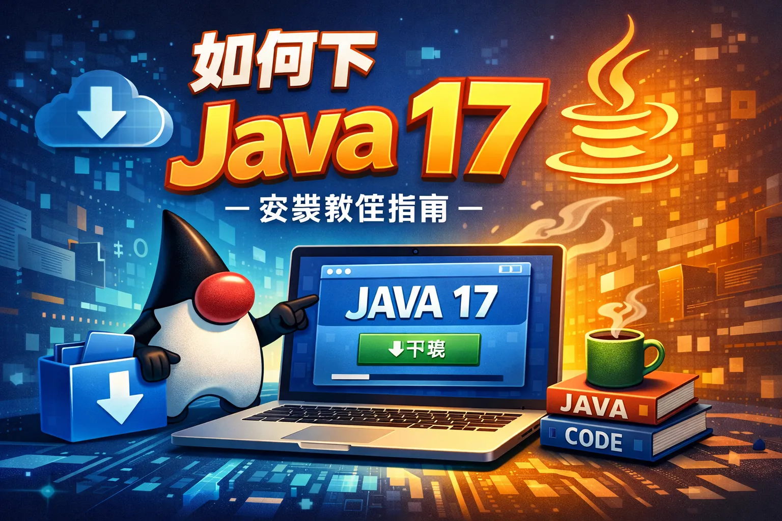 如何下java 17