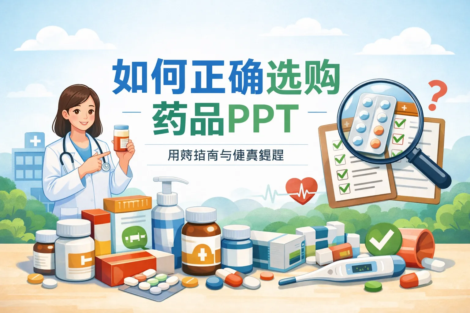 如何正确选购药品ppt