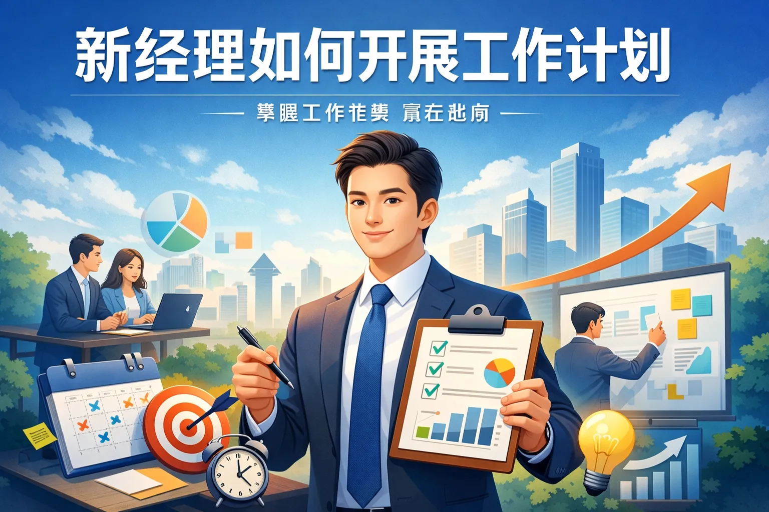 新经理如何开展工作计划