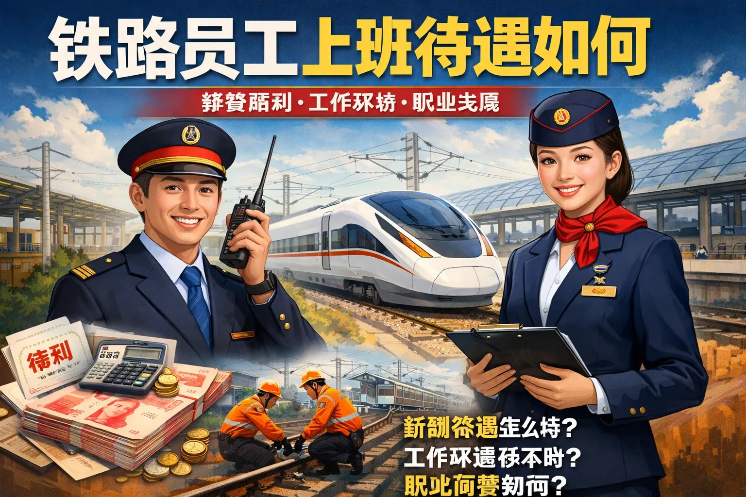 铁路员工上班待遇如何
