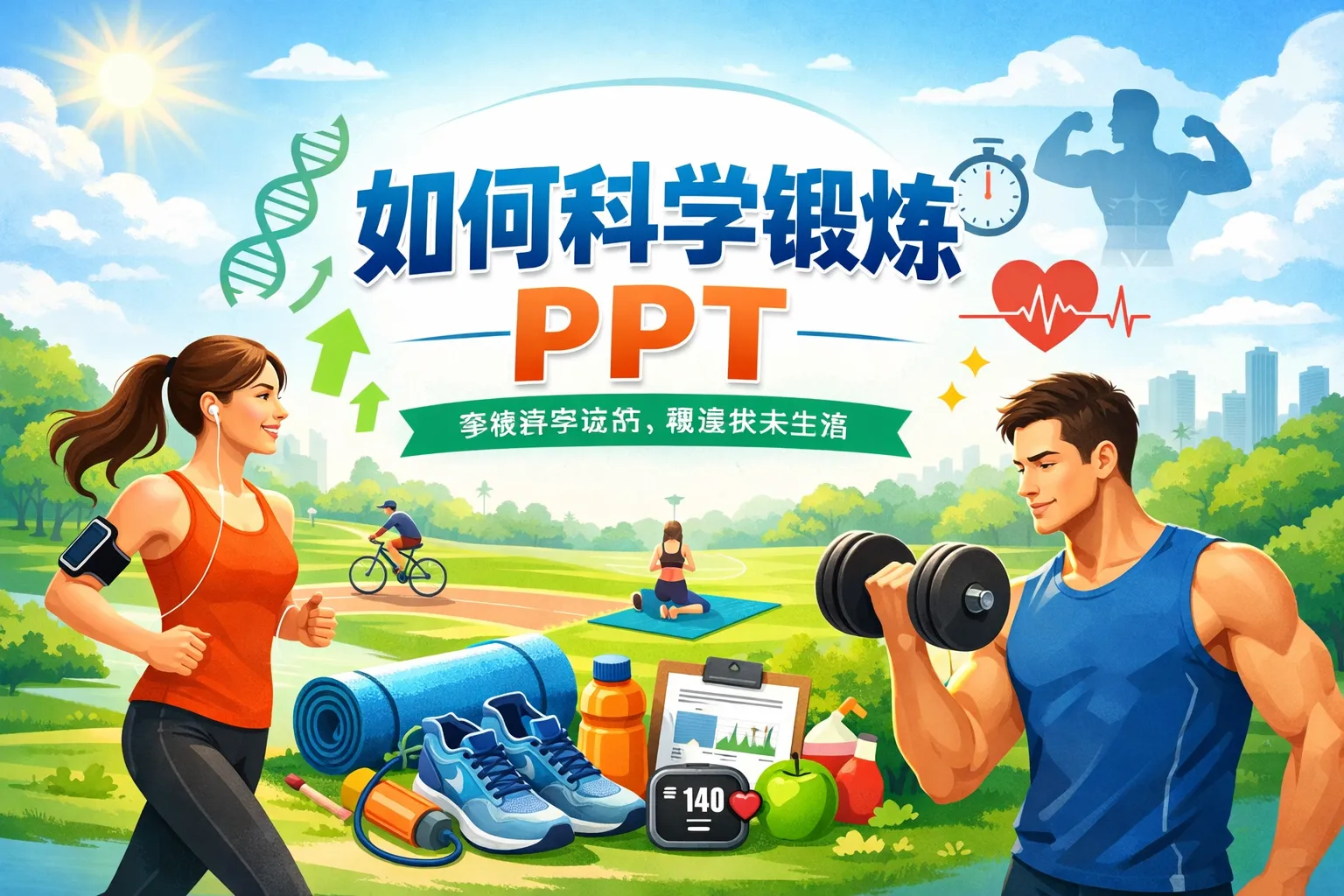 如何科学锻炼ppt