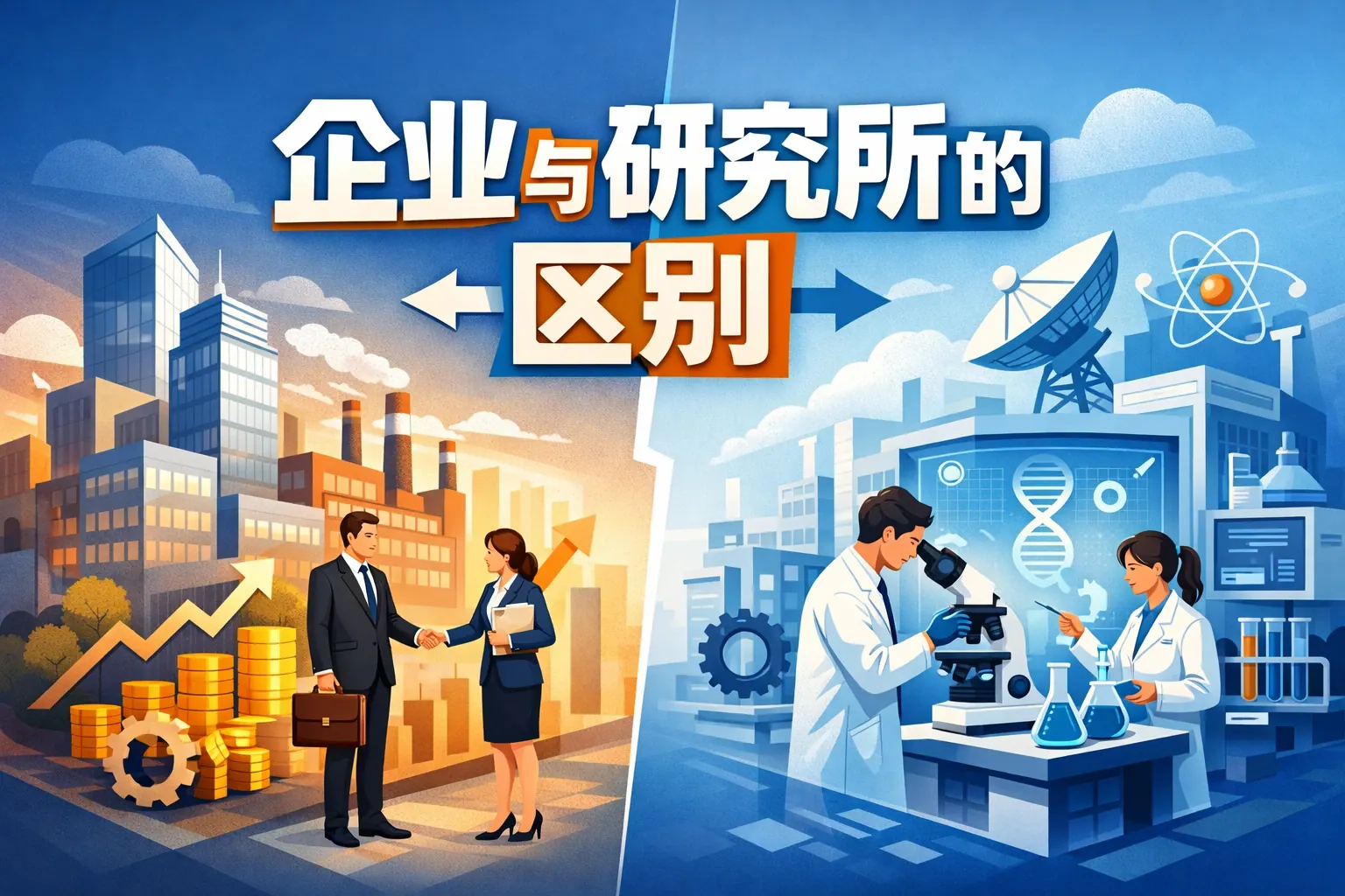 企业与研究所的区别