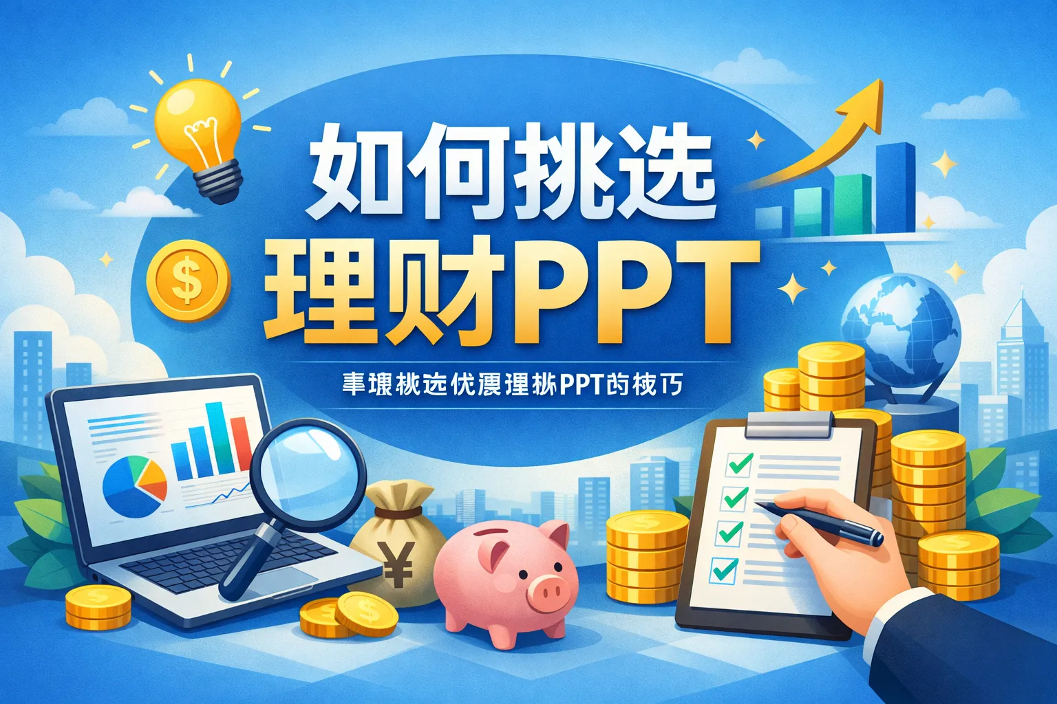 如何挑选理财ppt