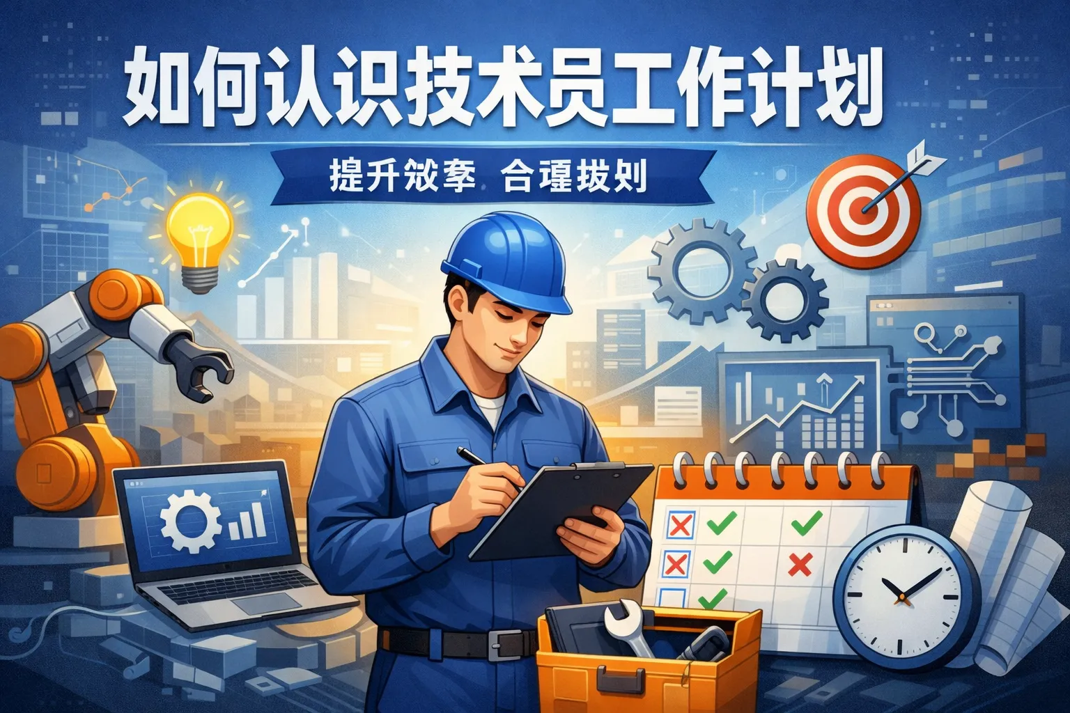 如何认识技术员工作计划