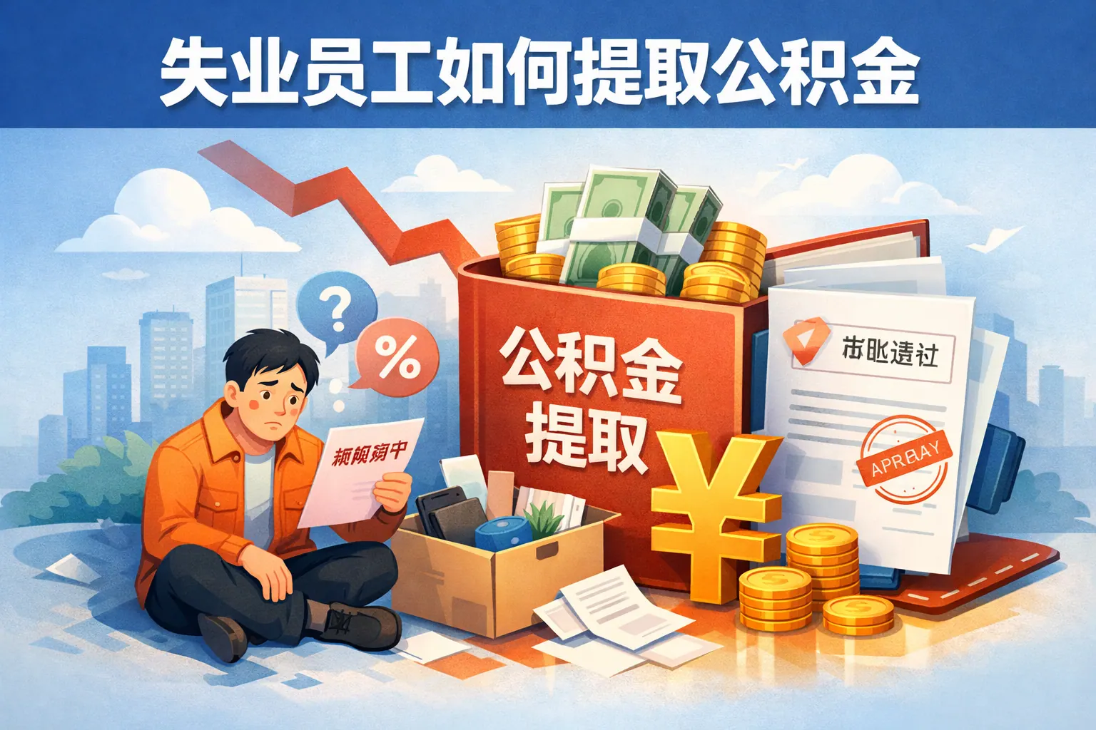 失业员工如何提取公积金