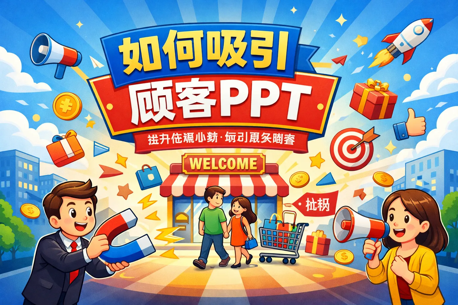如何吸引顾客ppt
