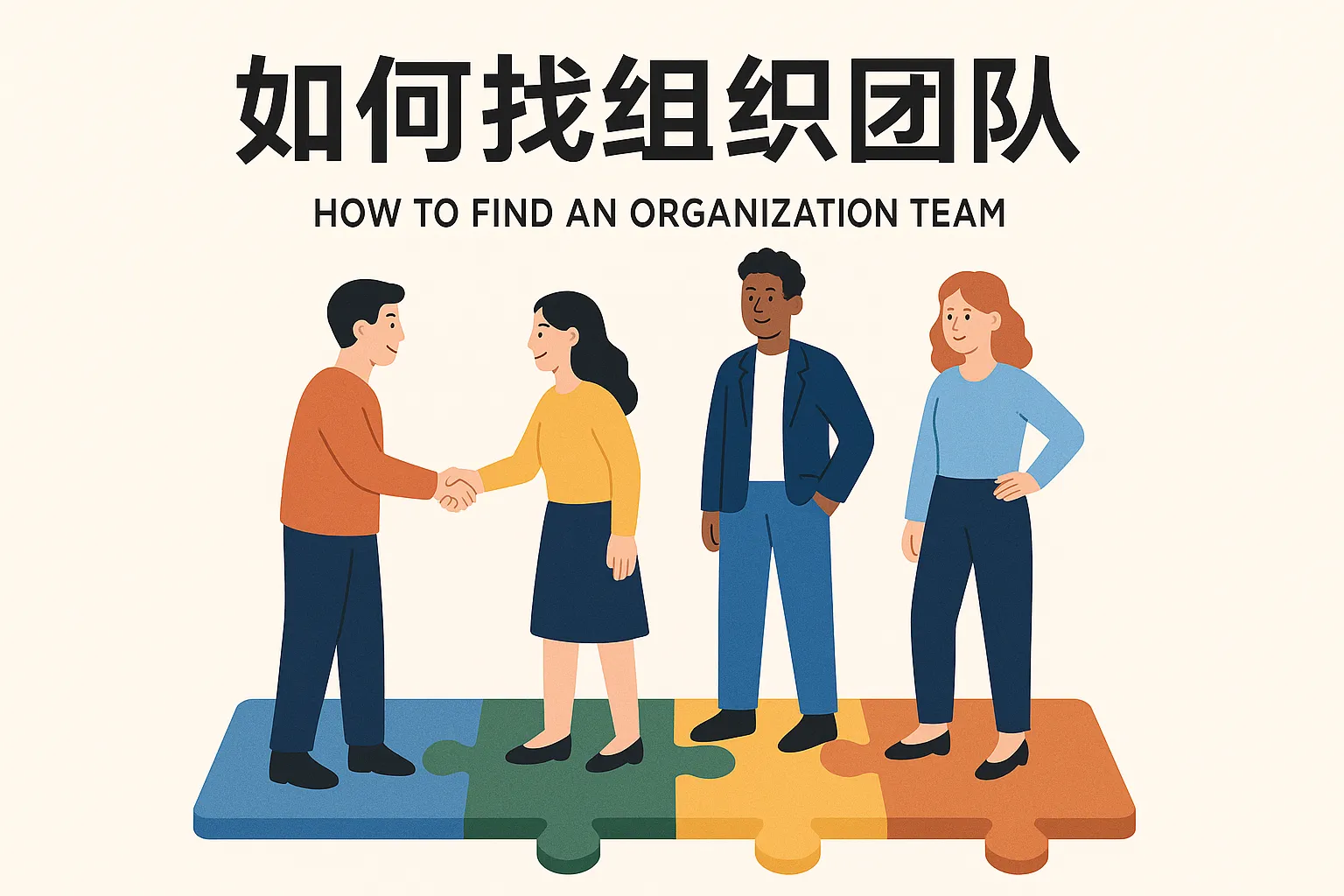如何找组织团队