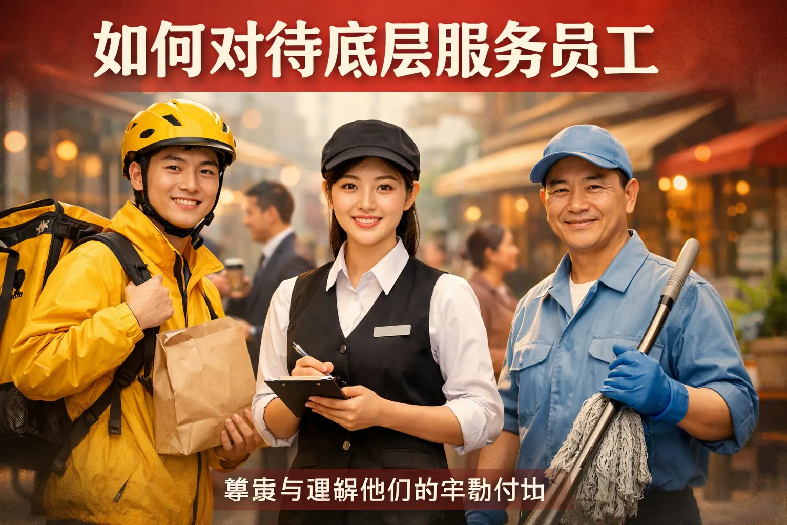 如何对待底层服务员工