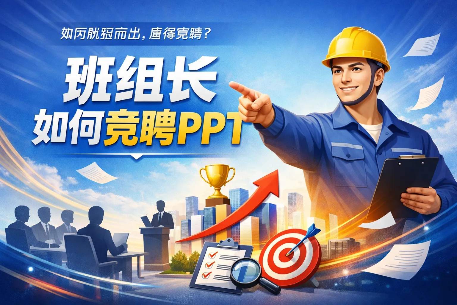 班组长如何竞聘ppt