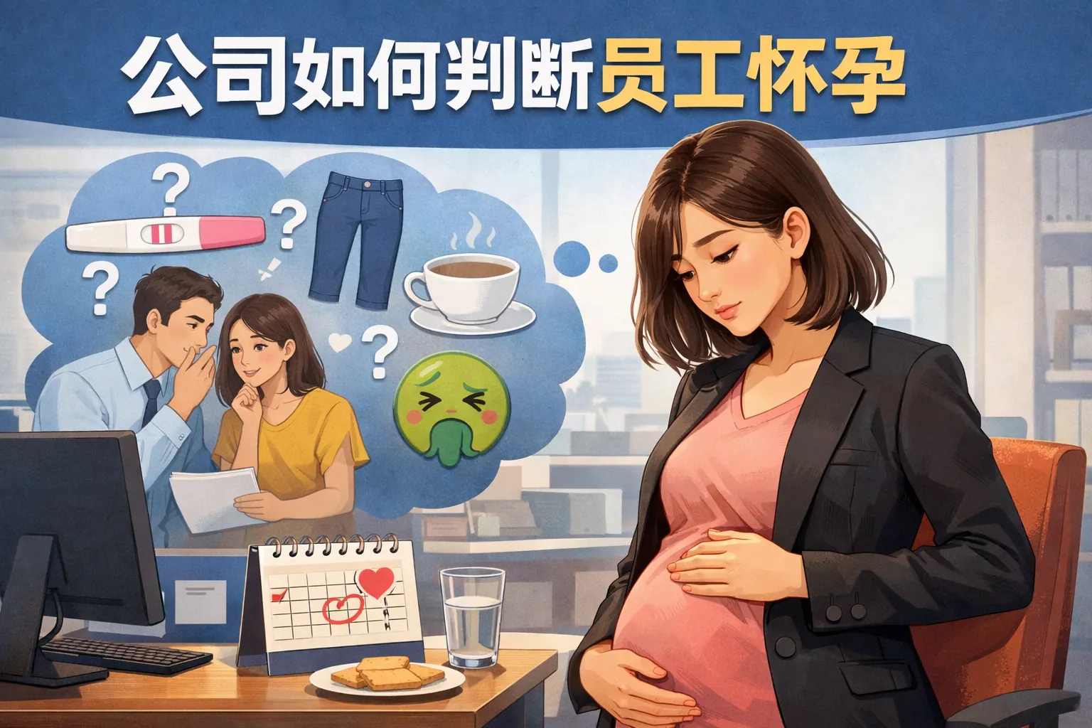 公司如何判断员工怀孕