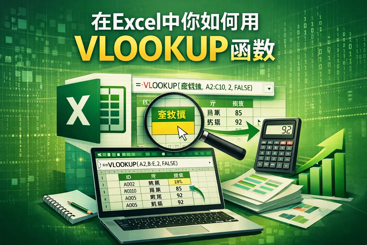 在excel你如何用VLOOKUP函数