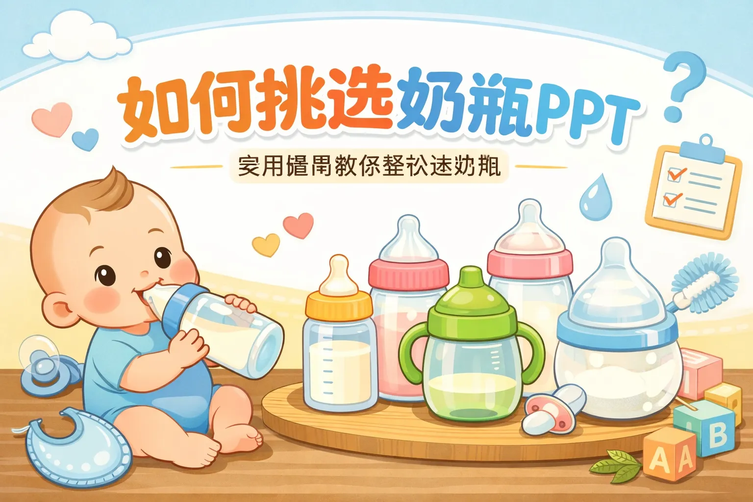 如何挑选奶瓶ppt