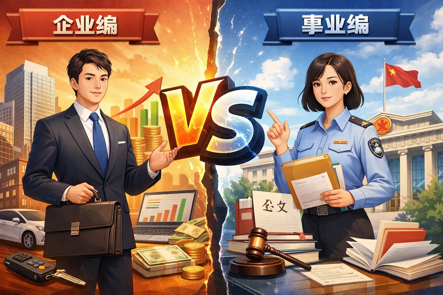 企业编与事业编区别