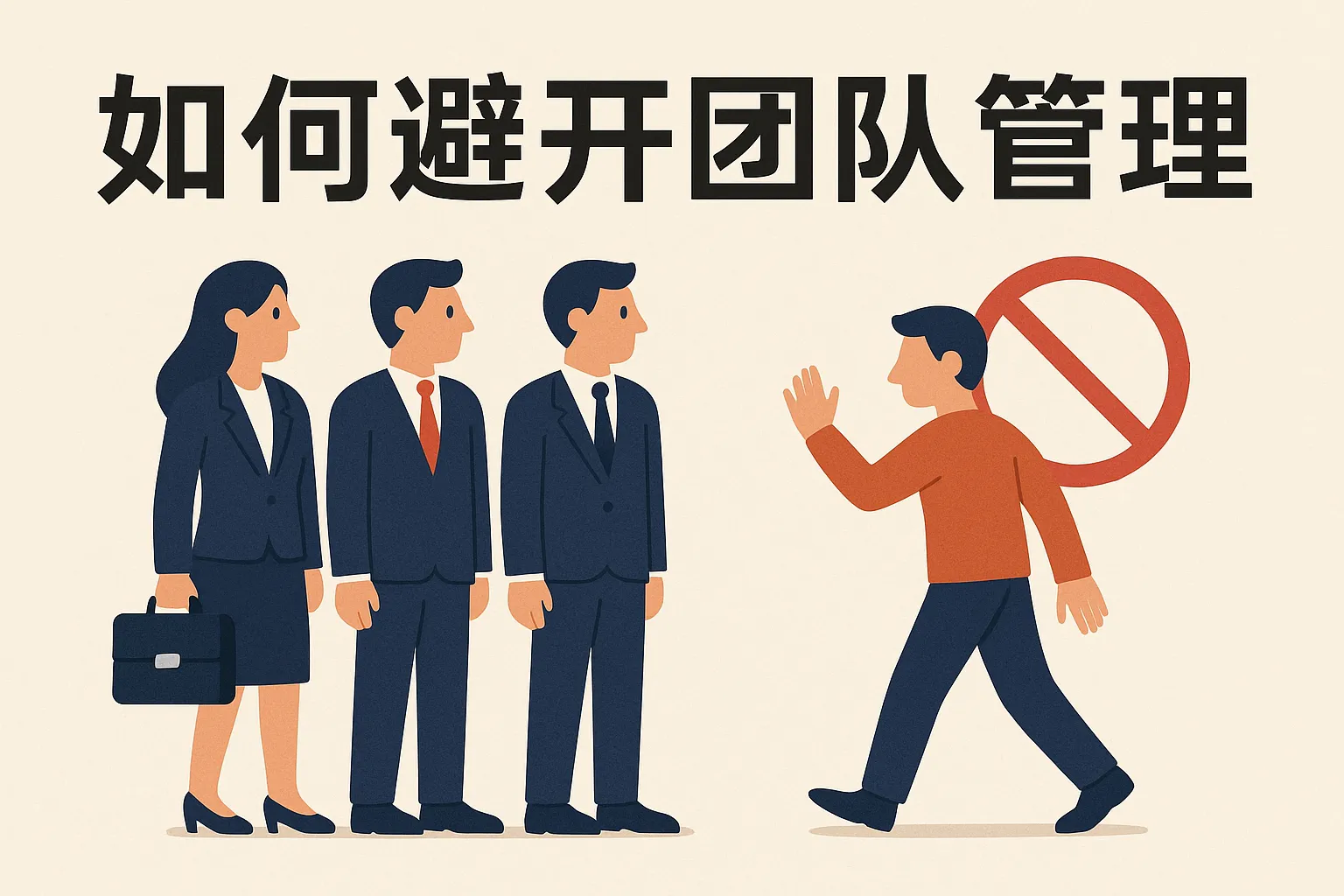 如何避开团队管理