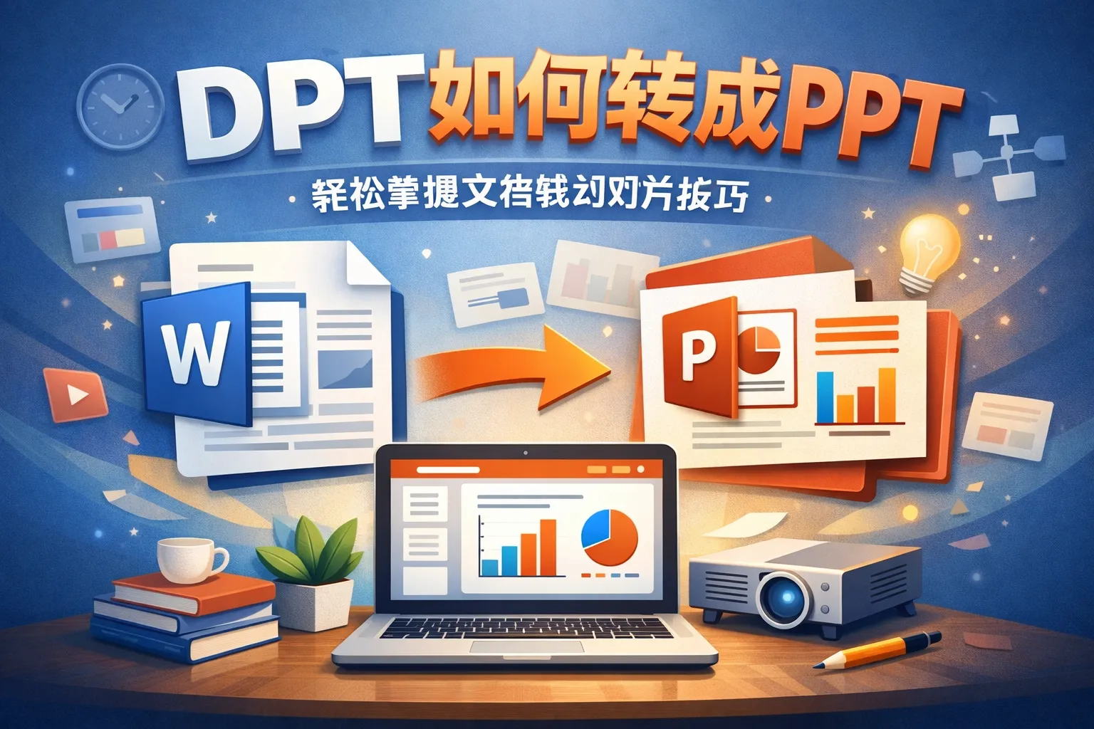 dpt如何转成PPT
