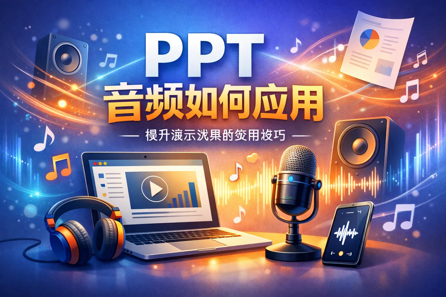 PPT音频如何应用