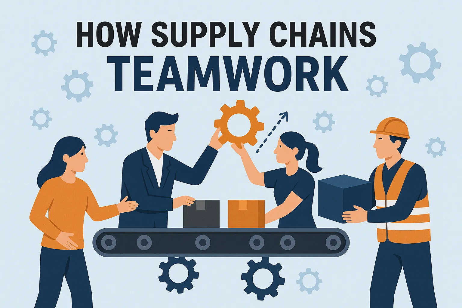 供应链如何团队工作