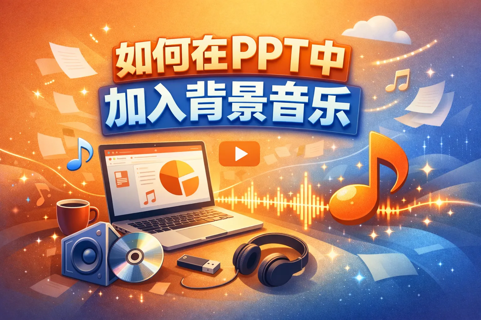 如何在ppt中加入背景音乐