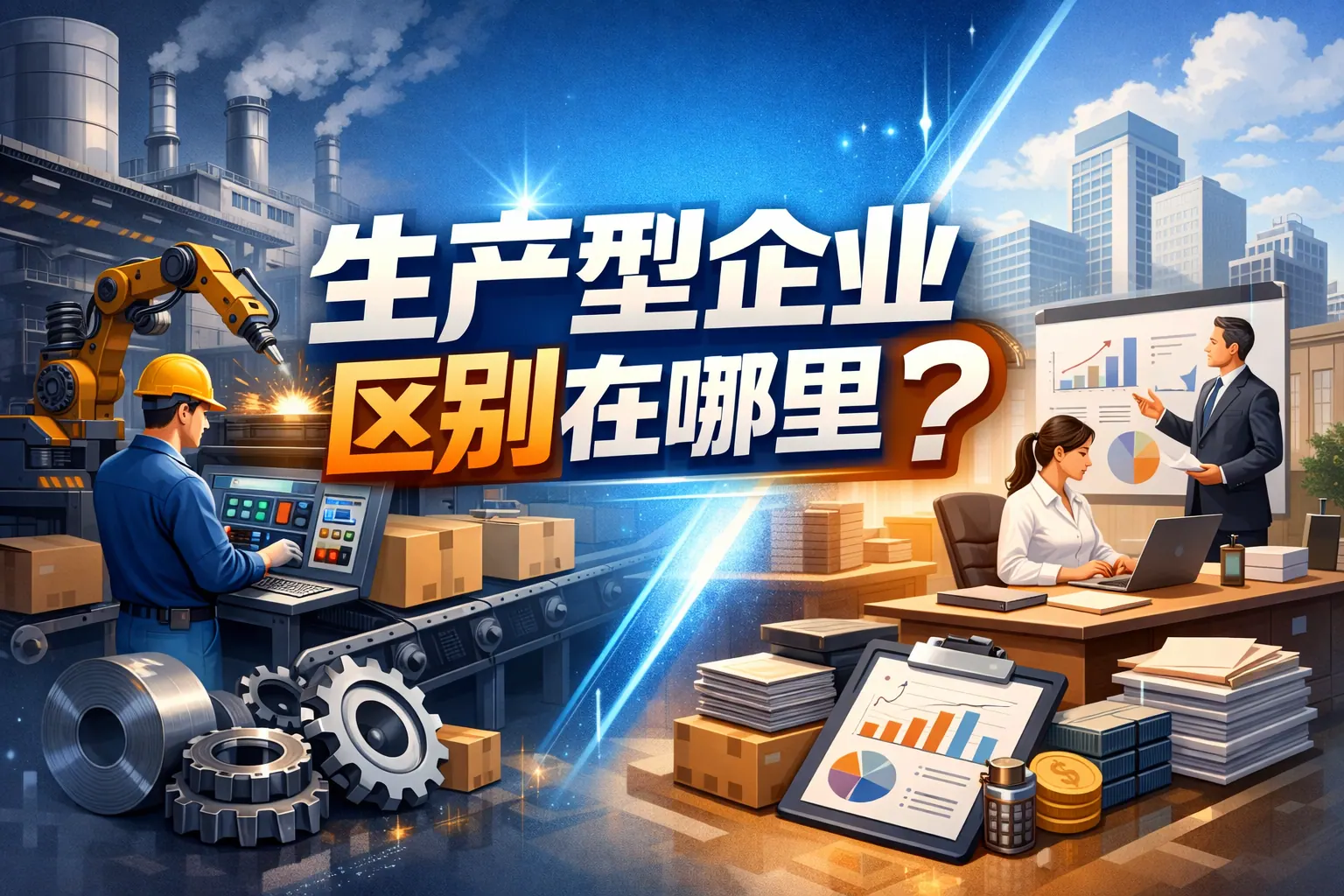 生产型企业区别在哪里