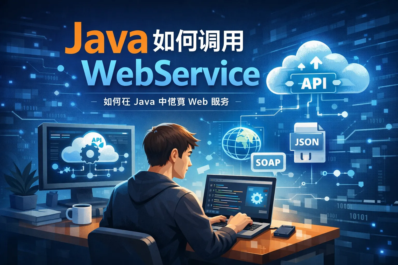 java如何调用webser