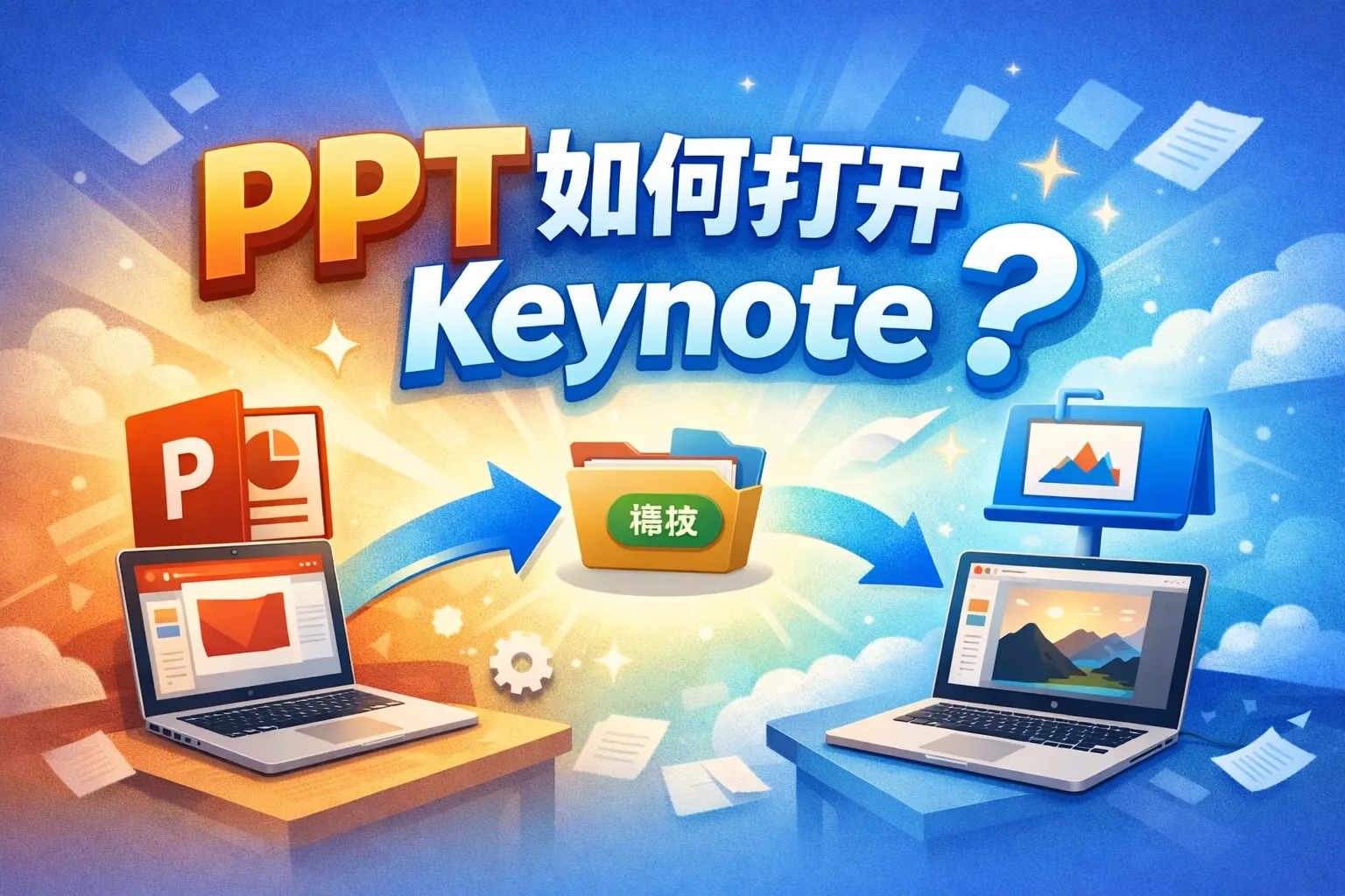 ppt如何打开keynote