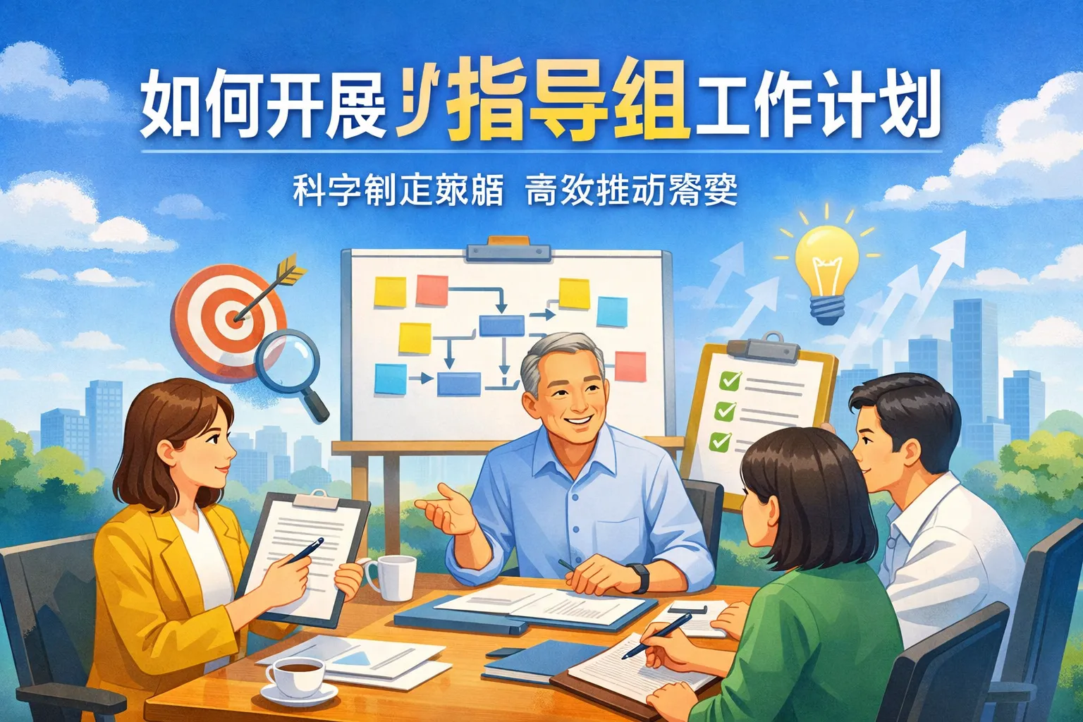 如何开展指导组工作计划