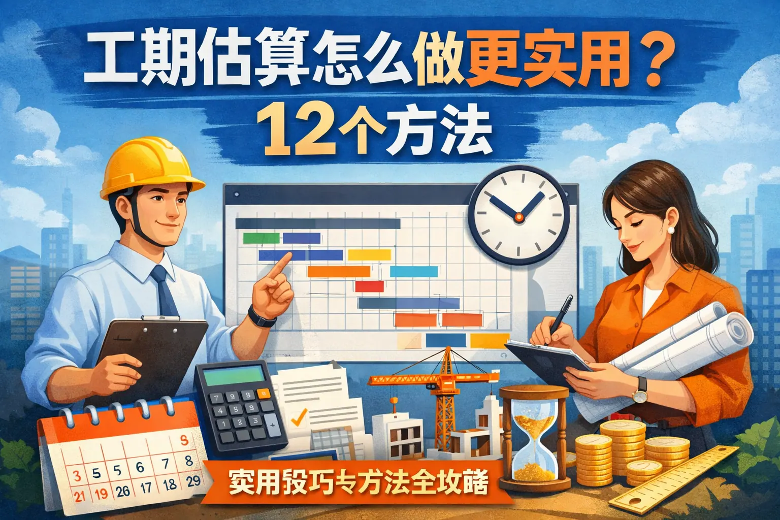 工期估算怎么做更实用?12个方法