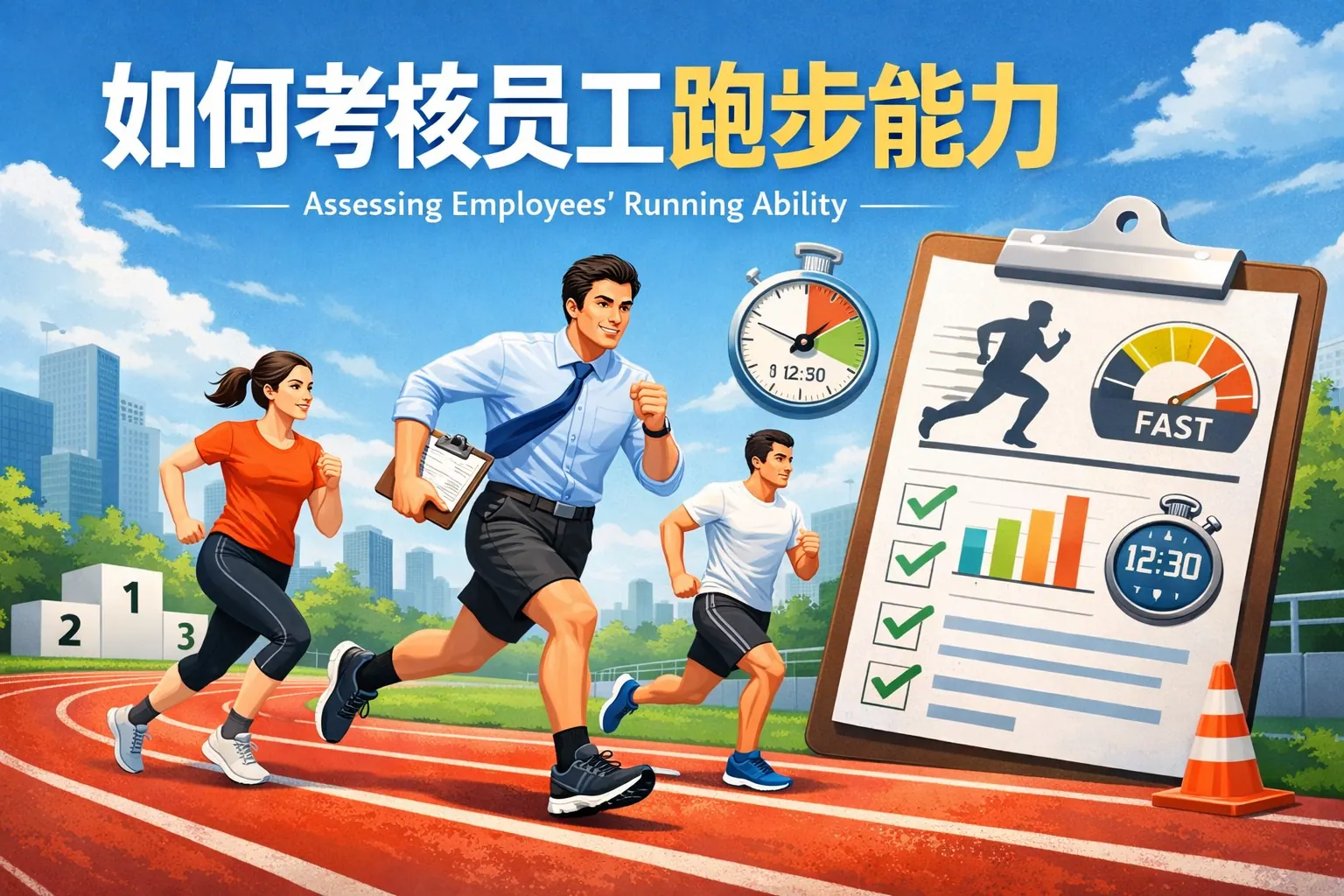 如何考核员工跑步能力
