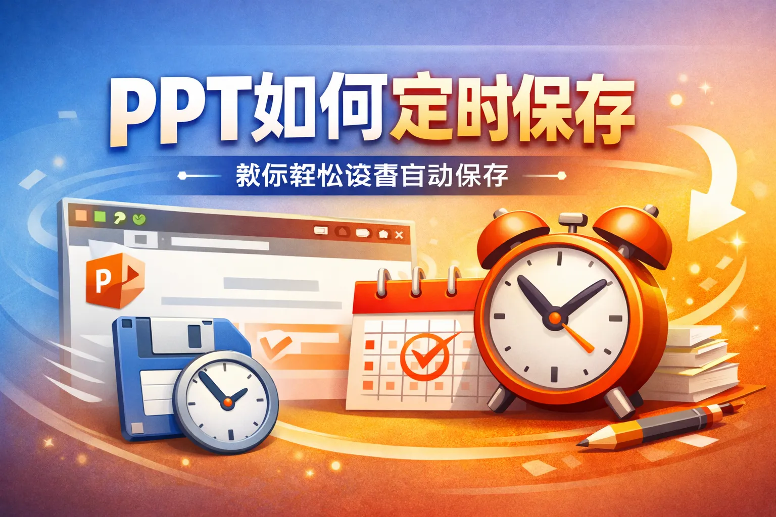ppt如何定时保存