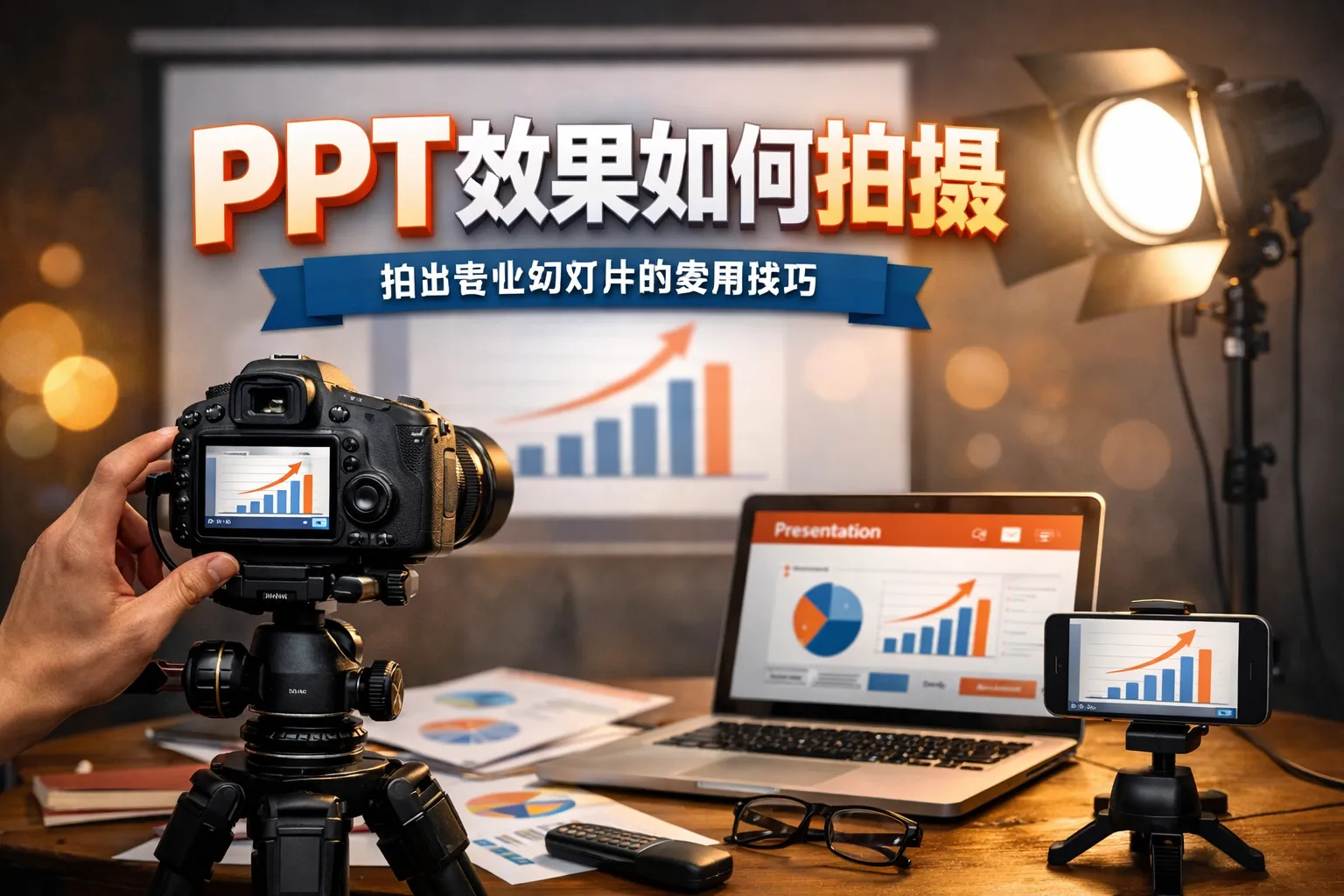 ppt效果如何拍摄