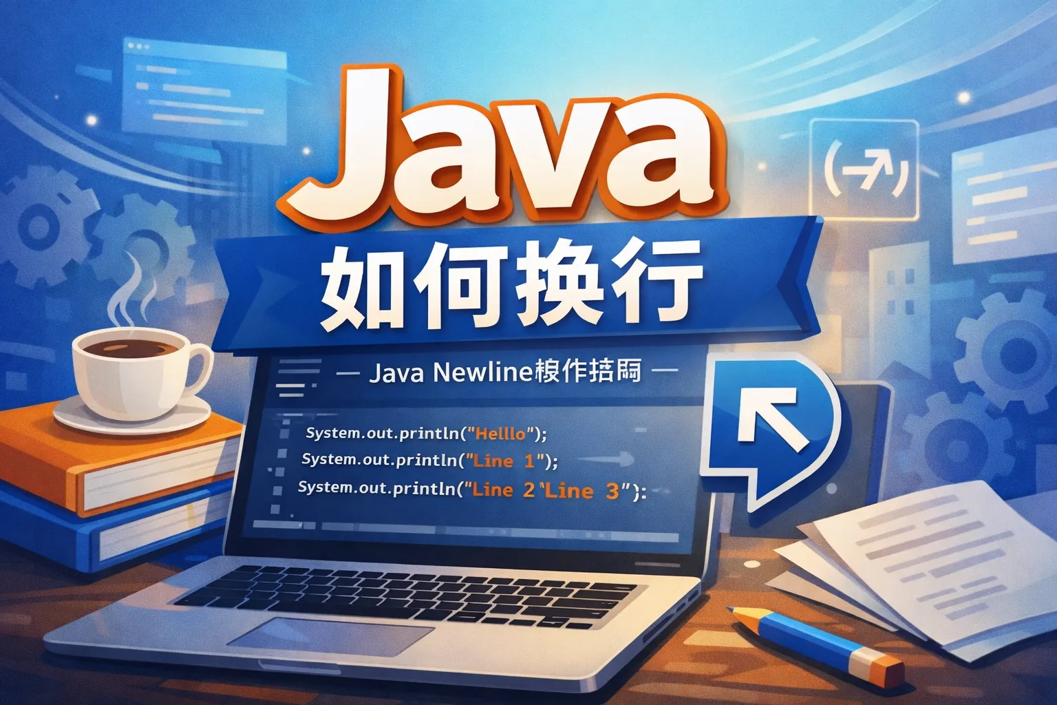 java n如何换行