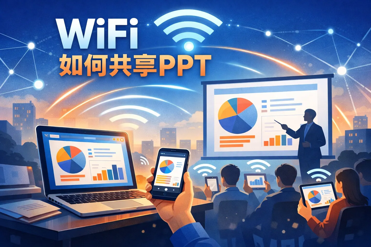 wifi如何共享ppt
