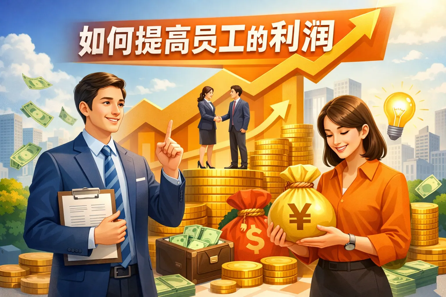 如何提高员工的利润