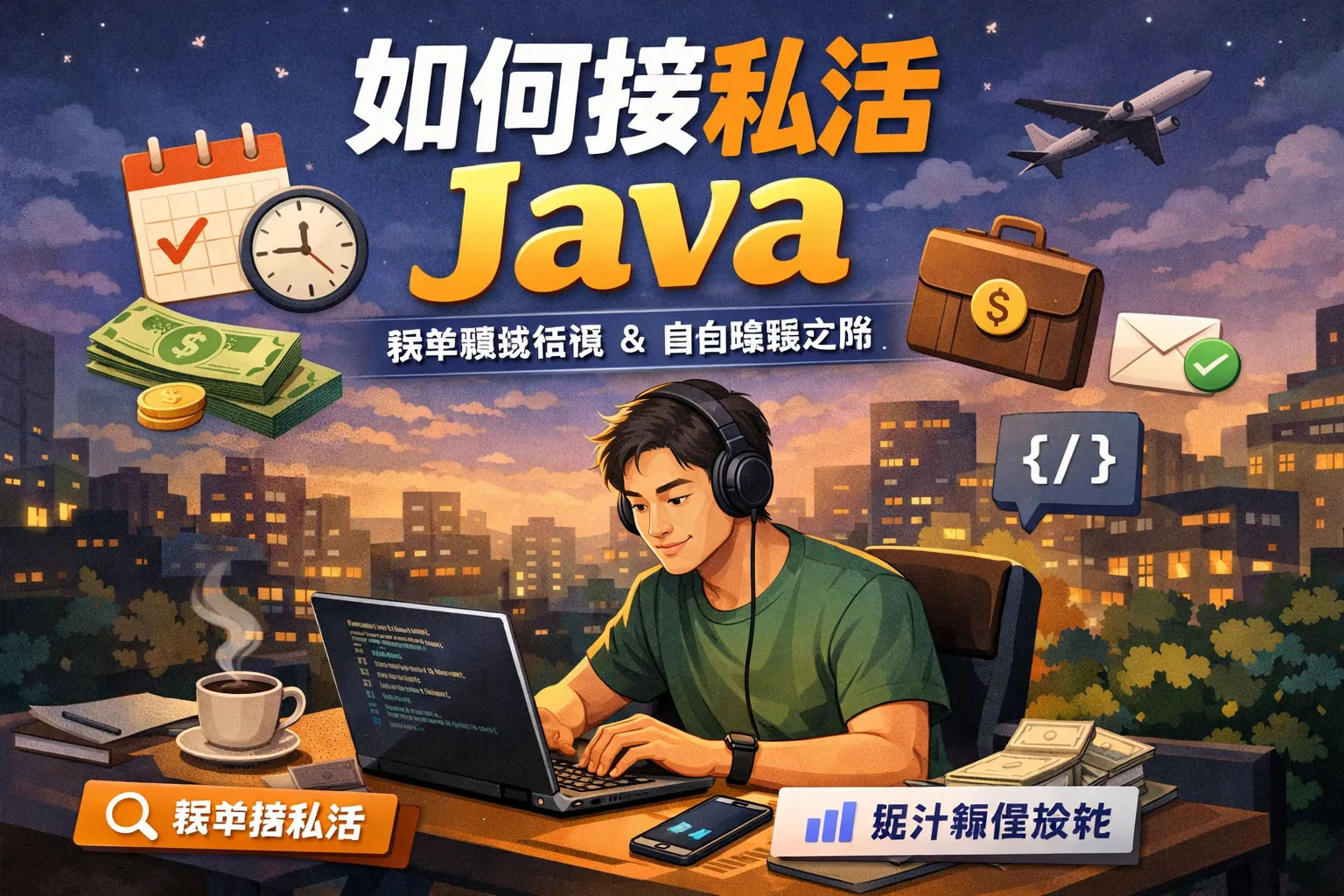 如何接私活java