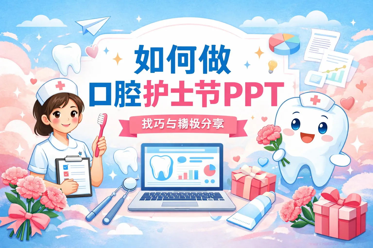 如何做口腔护士节PPT