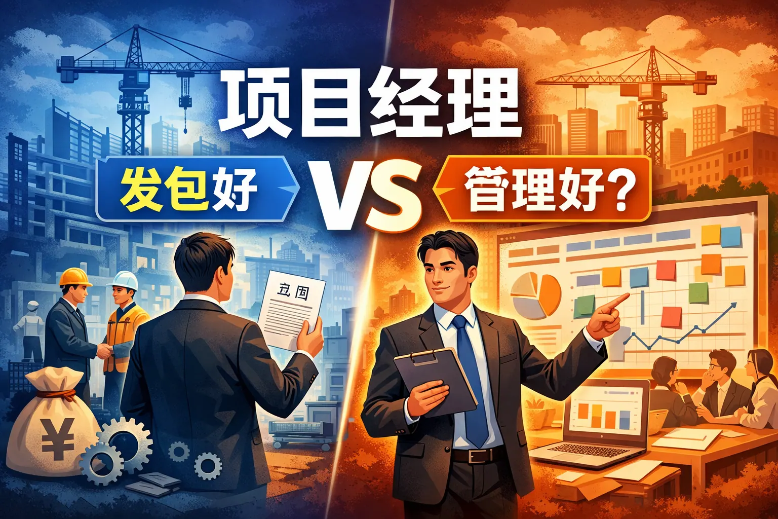 项目经理是发包好还是管理好