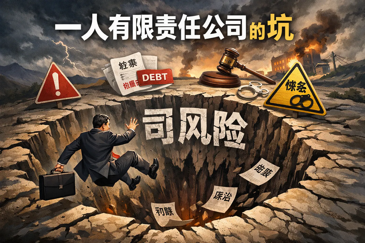 一人有限责任公司的坑