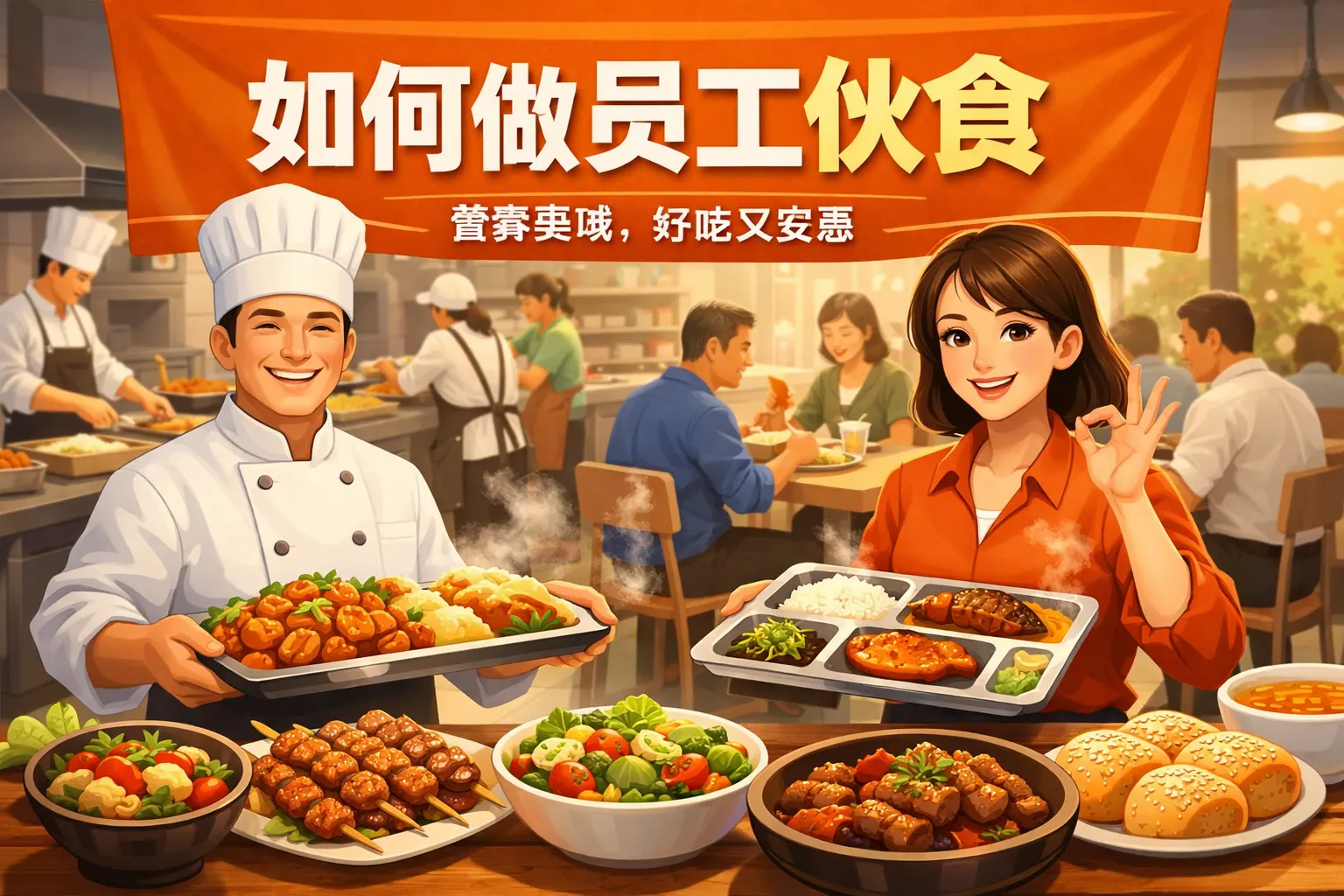 如何做员工伙食
