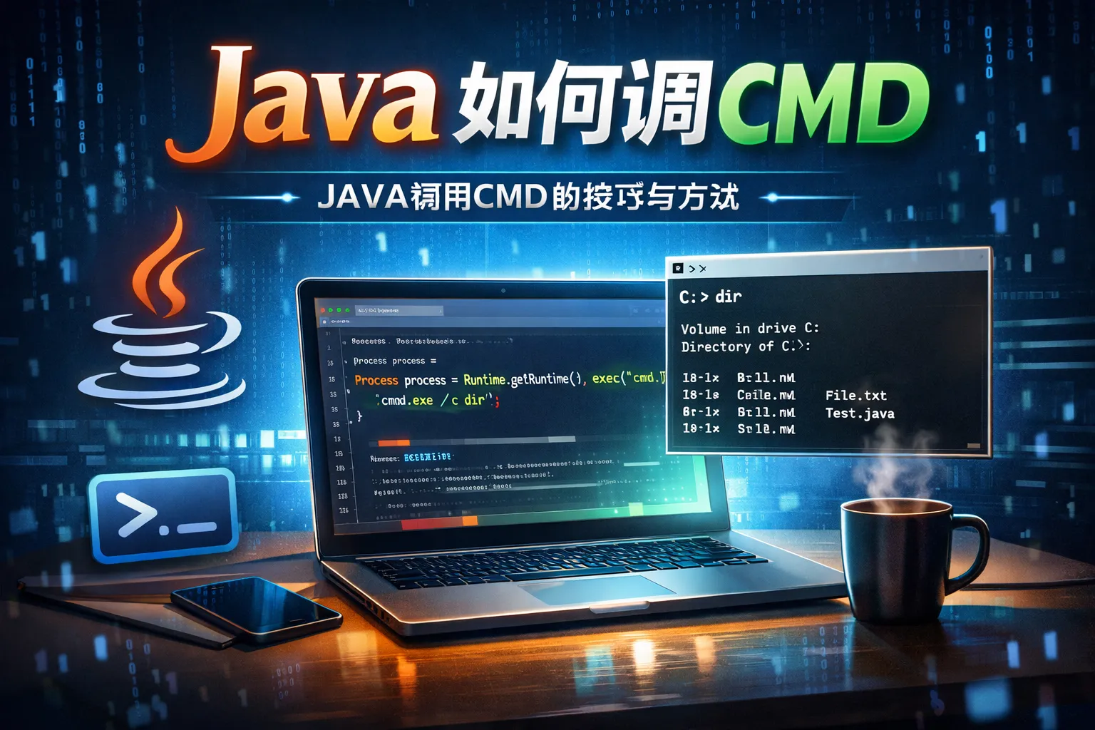 java如何调用cmd