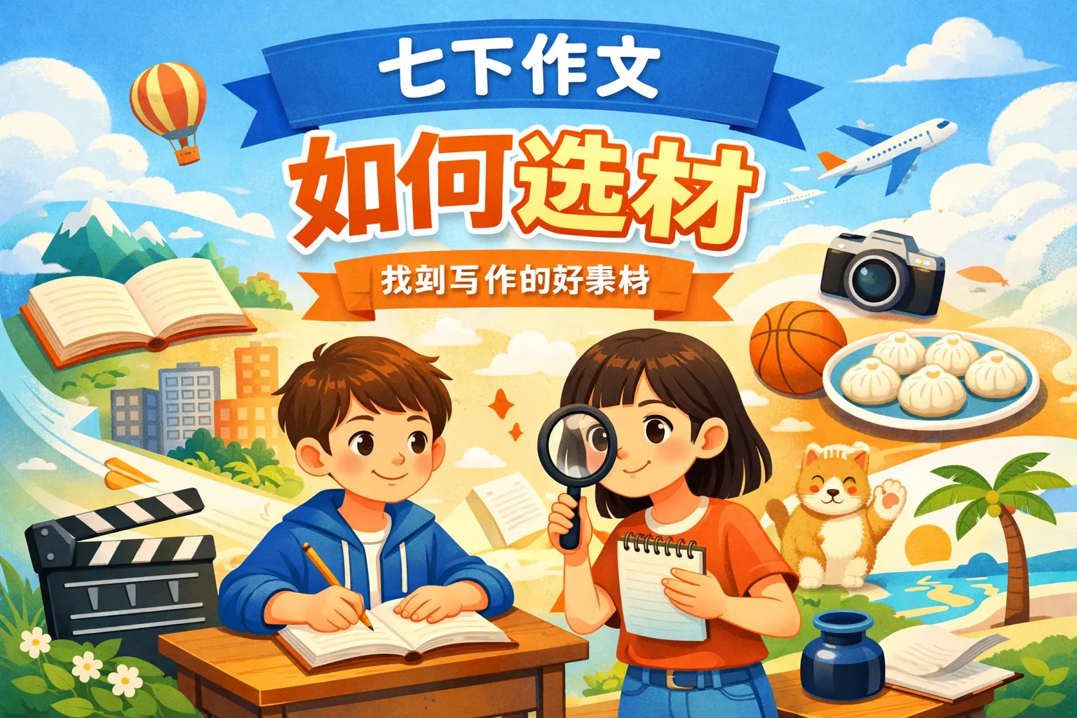 七下作文 如何选材 ppt