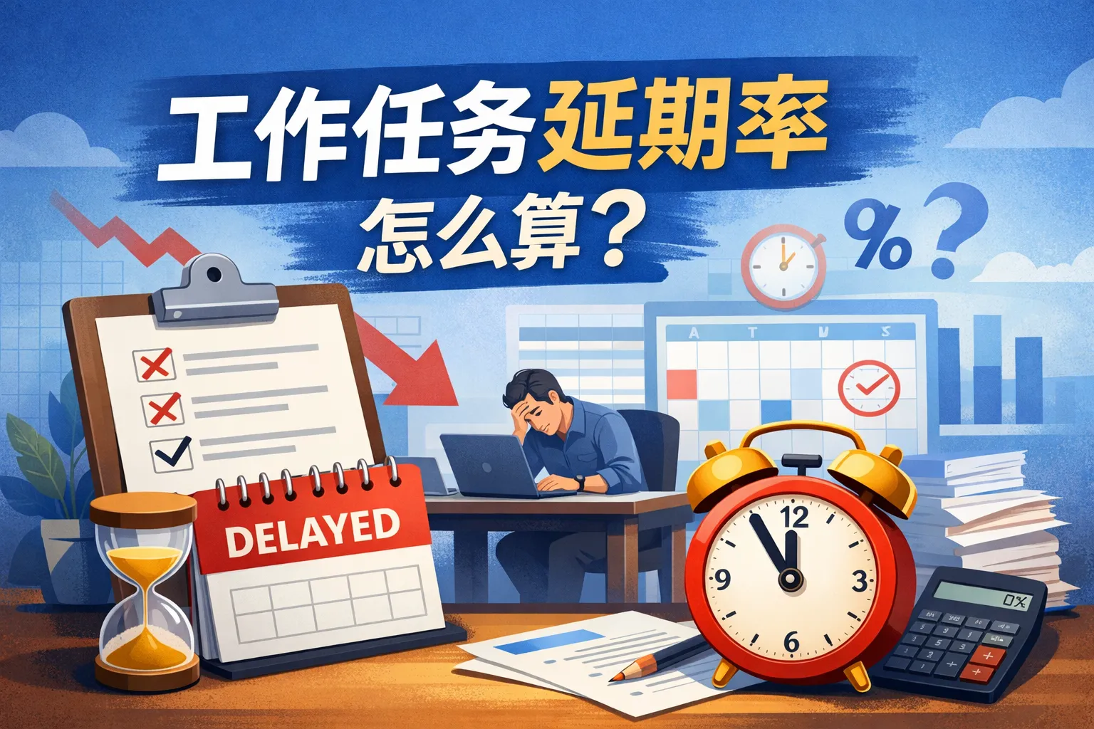 工作任务延期率怎么算