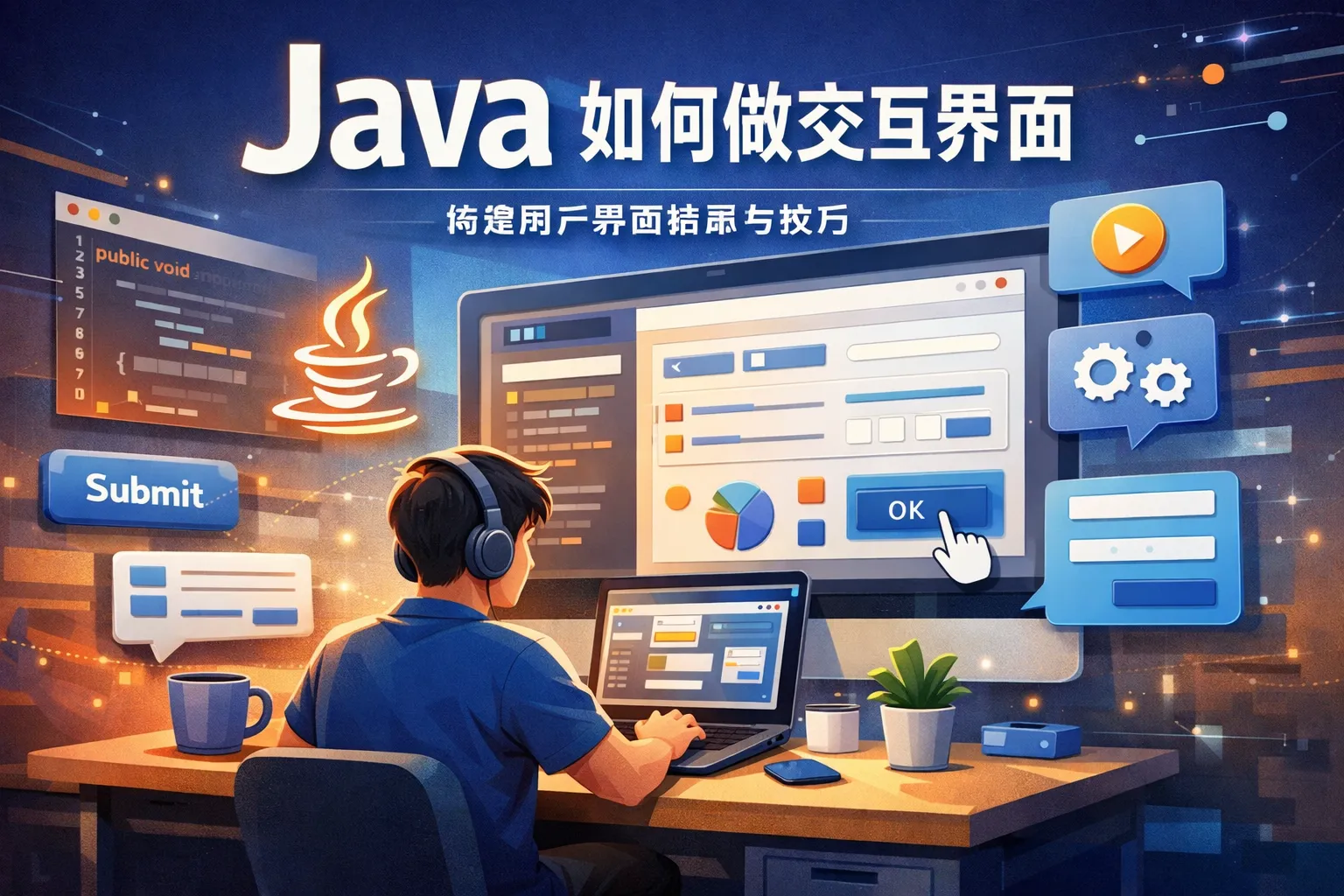 java如何做交互界面