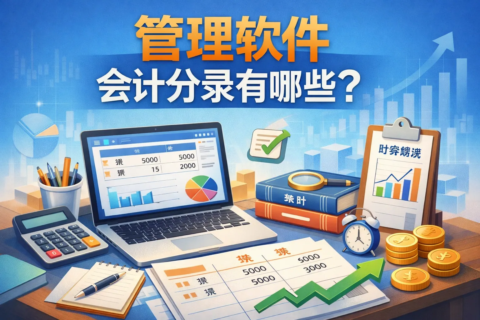 管理软件会计分录有哪些