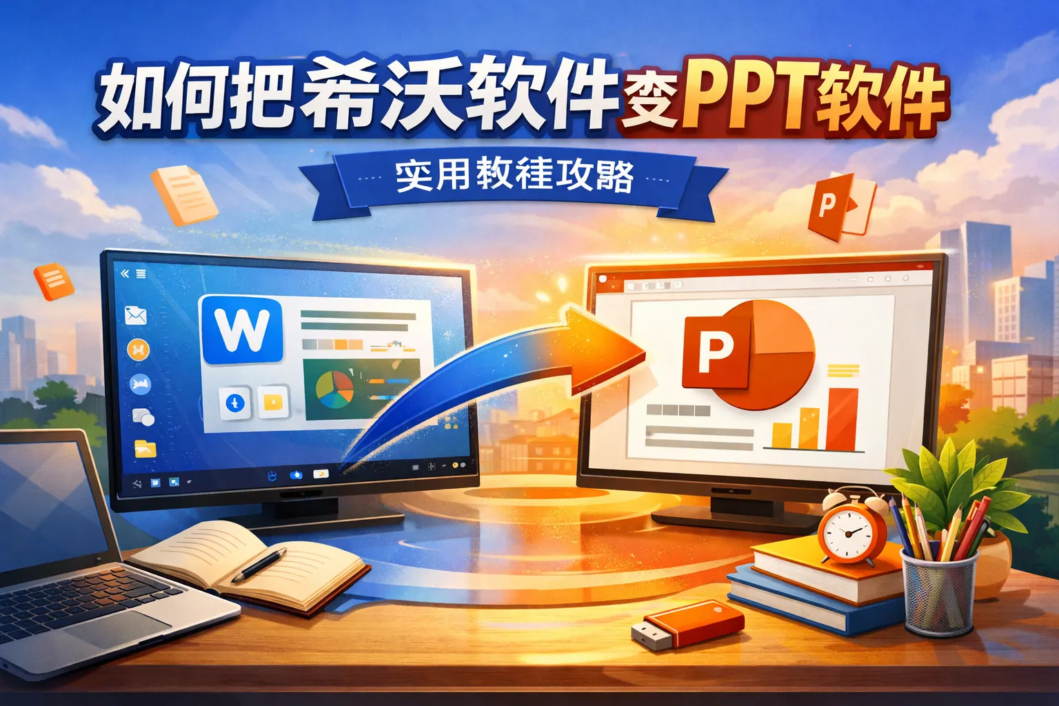 如何把希沃软件变ppt软件