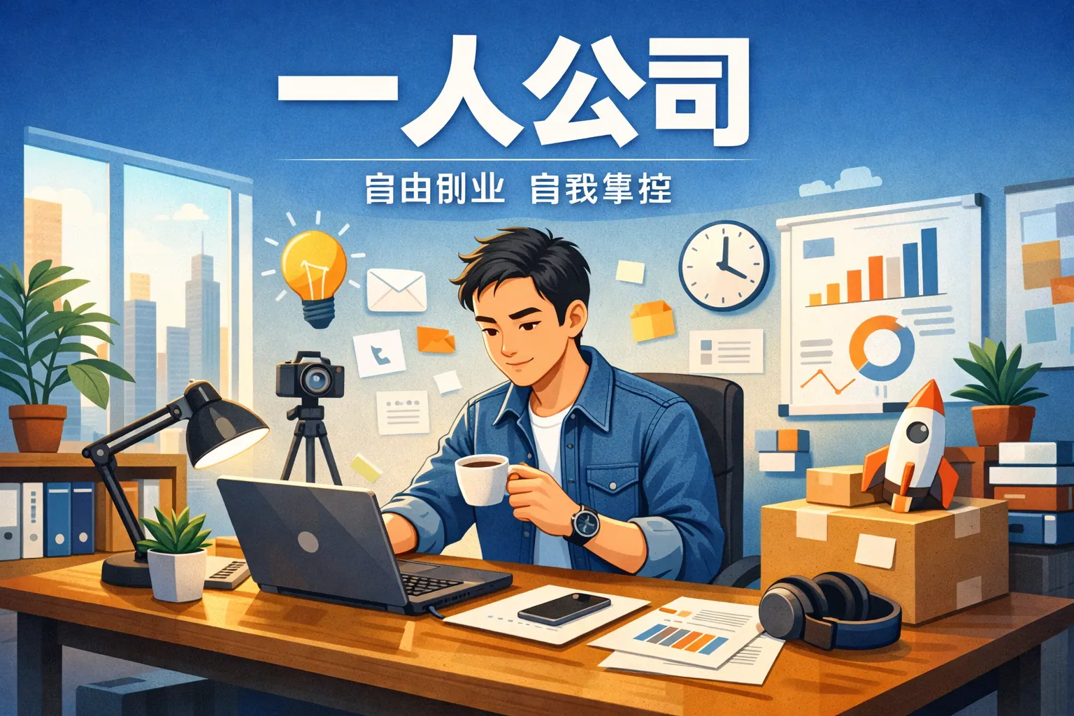 一人公司 一般规模