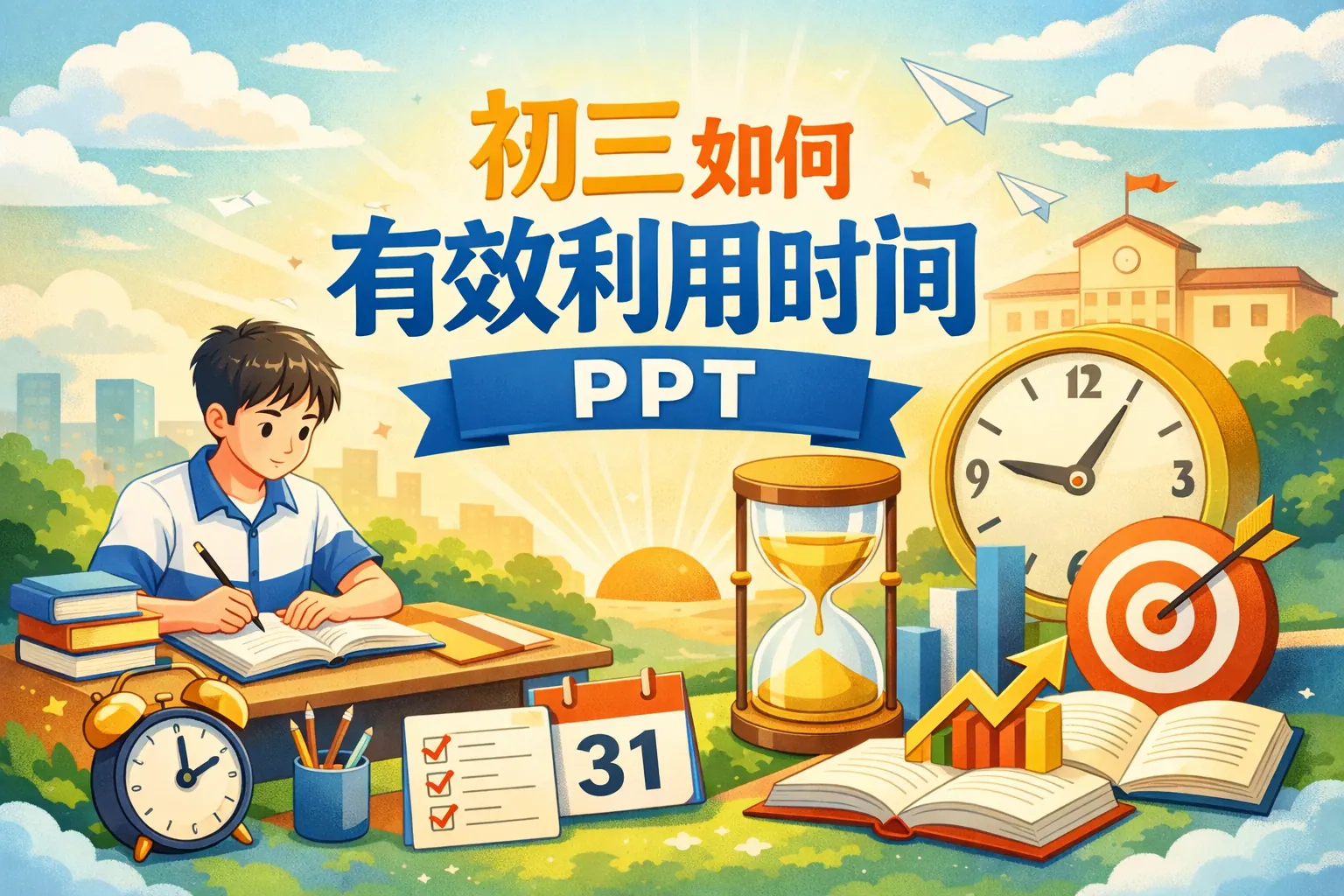 初三如何有效利用时间ppt